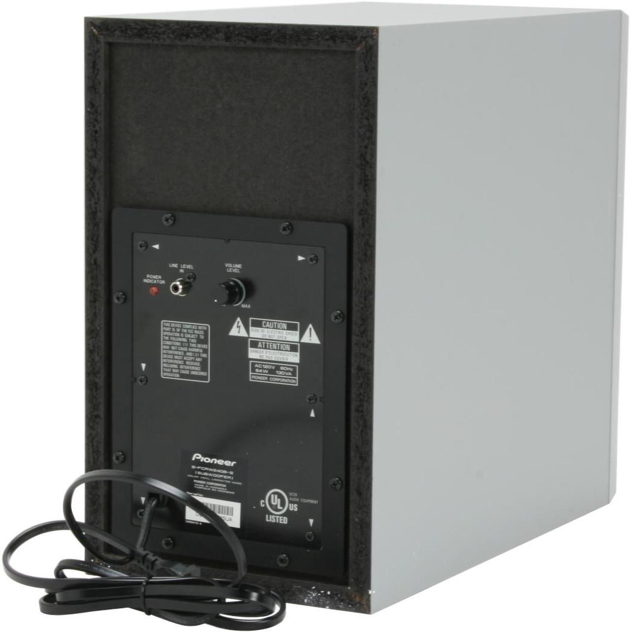 Alt view image 3 of 8 - Pioneer S-FCRW240B-S 5.1 CH Home Theater Speaker System