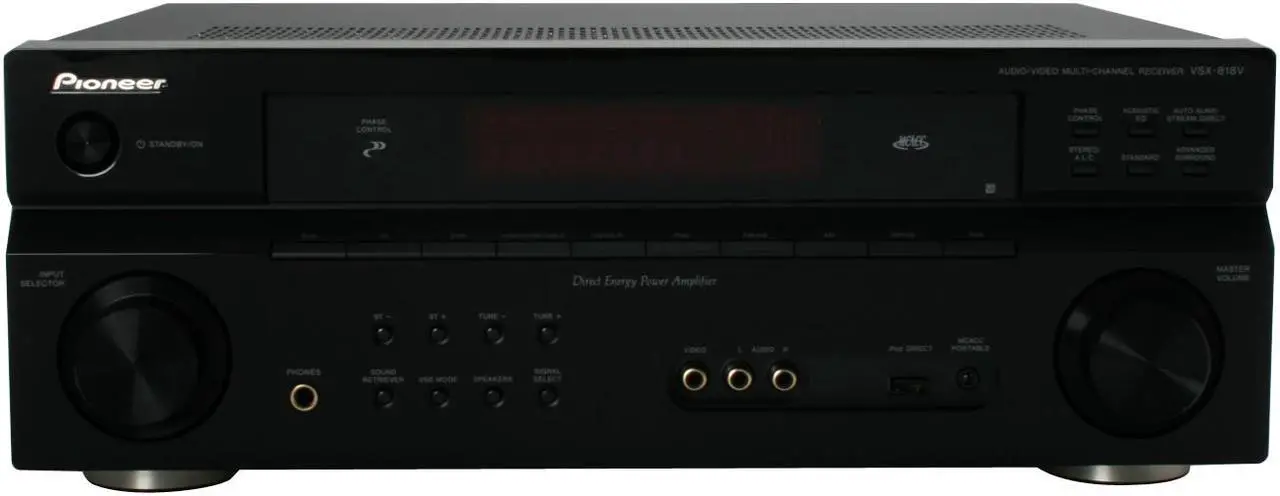 Alt view image 2 of 14 - Pioneer VSX-818V-K 5.1-Channel A/V Receiver