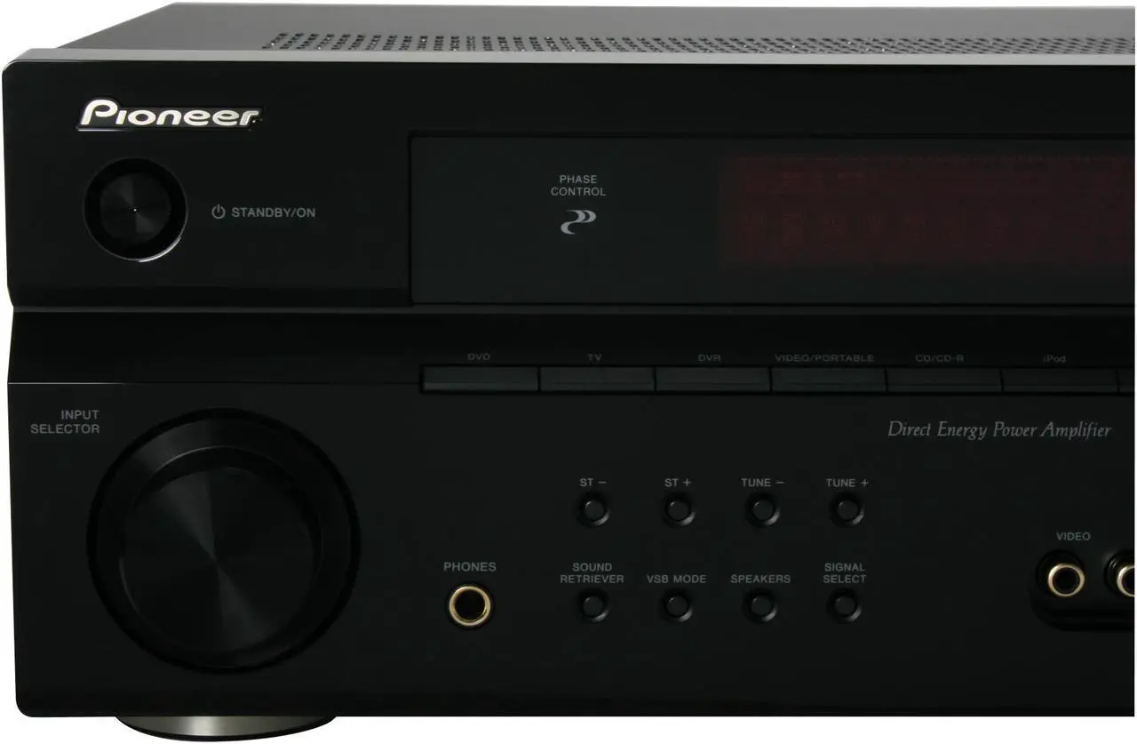 Alt view image 7 of 14 - Pioneer VSX-818V-K 5.1-Channel A/V Receiver