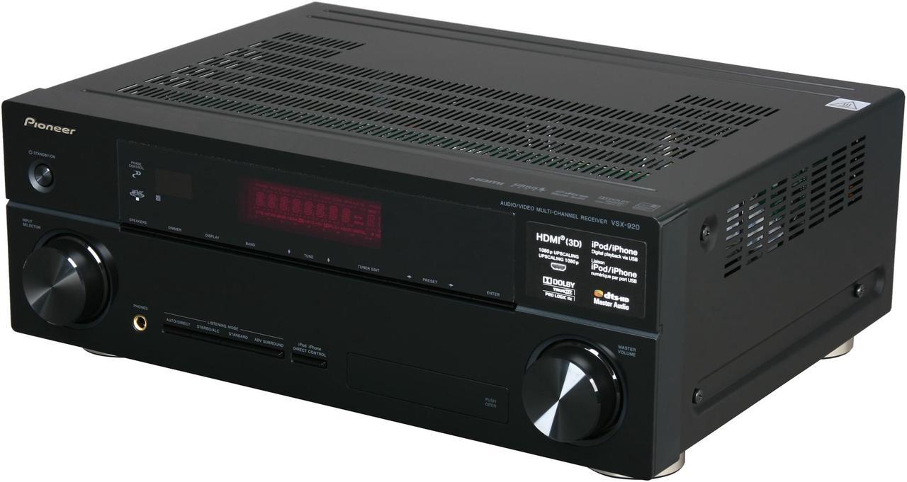 Pioneer VSX-920-K 7.1-Channel 3-D Ready A/V Receiver