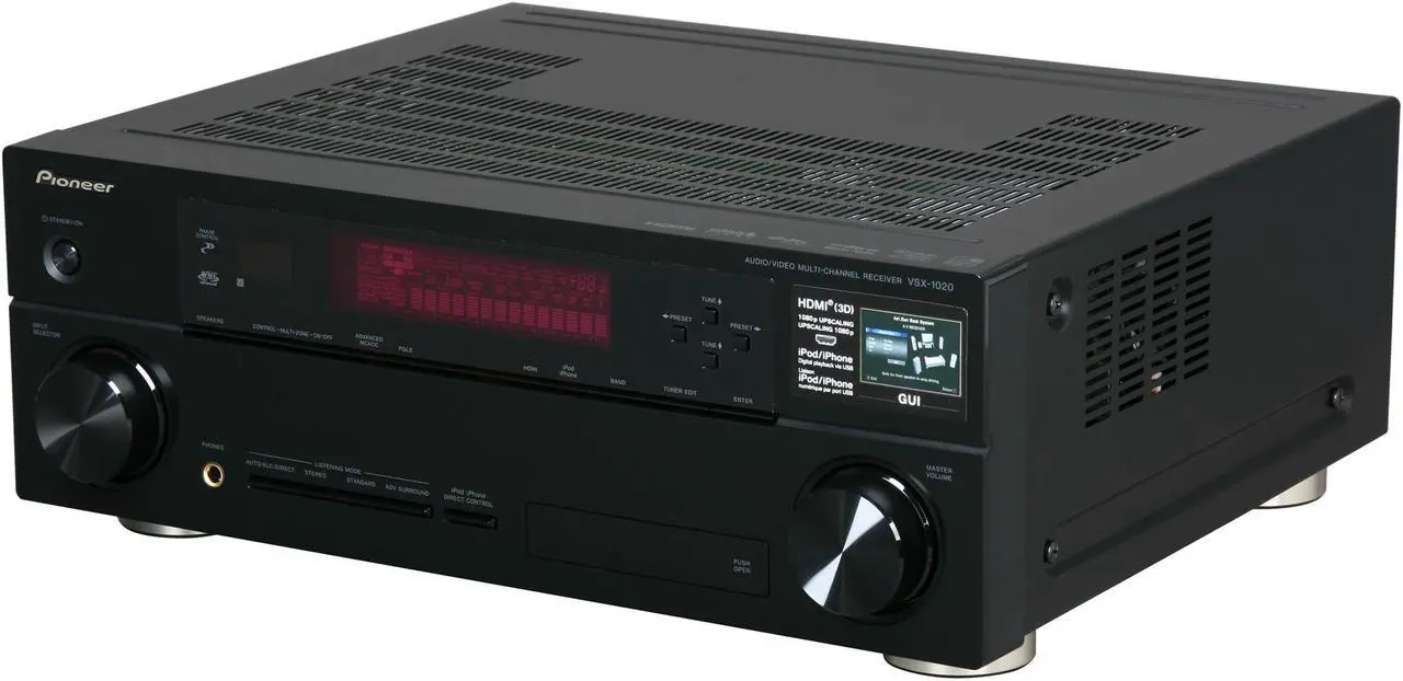 Main image of Pioneer VSX-1020-K 7.1-Channel 3-D Ready A/V Receiver