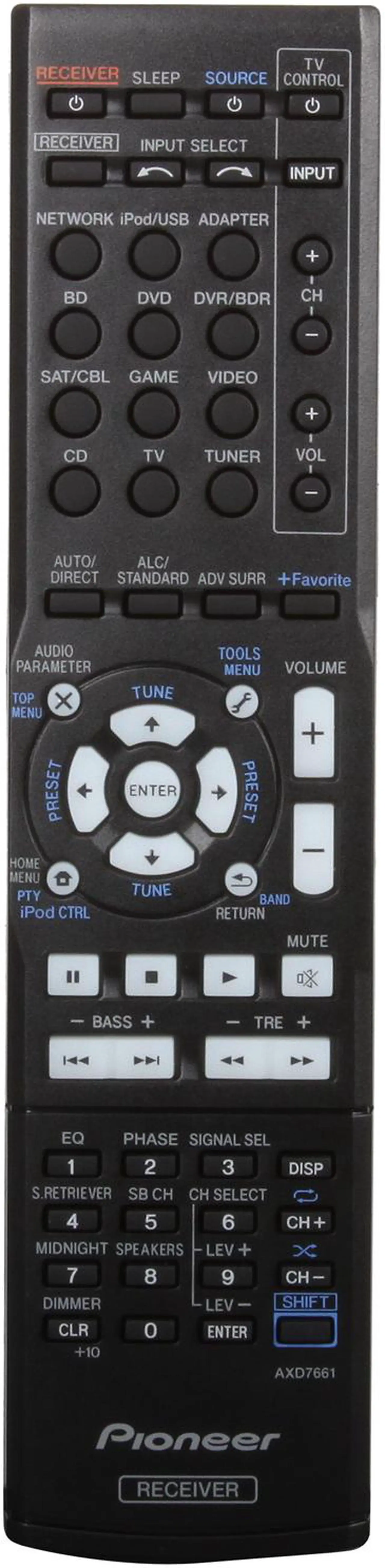 Alt view image 5 of 6 - Pioneer VSX-822-K 5.1-Channel 3D Ready A/V Receiver