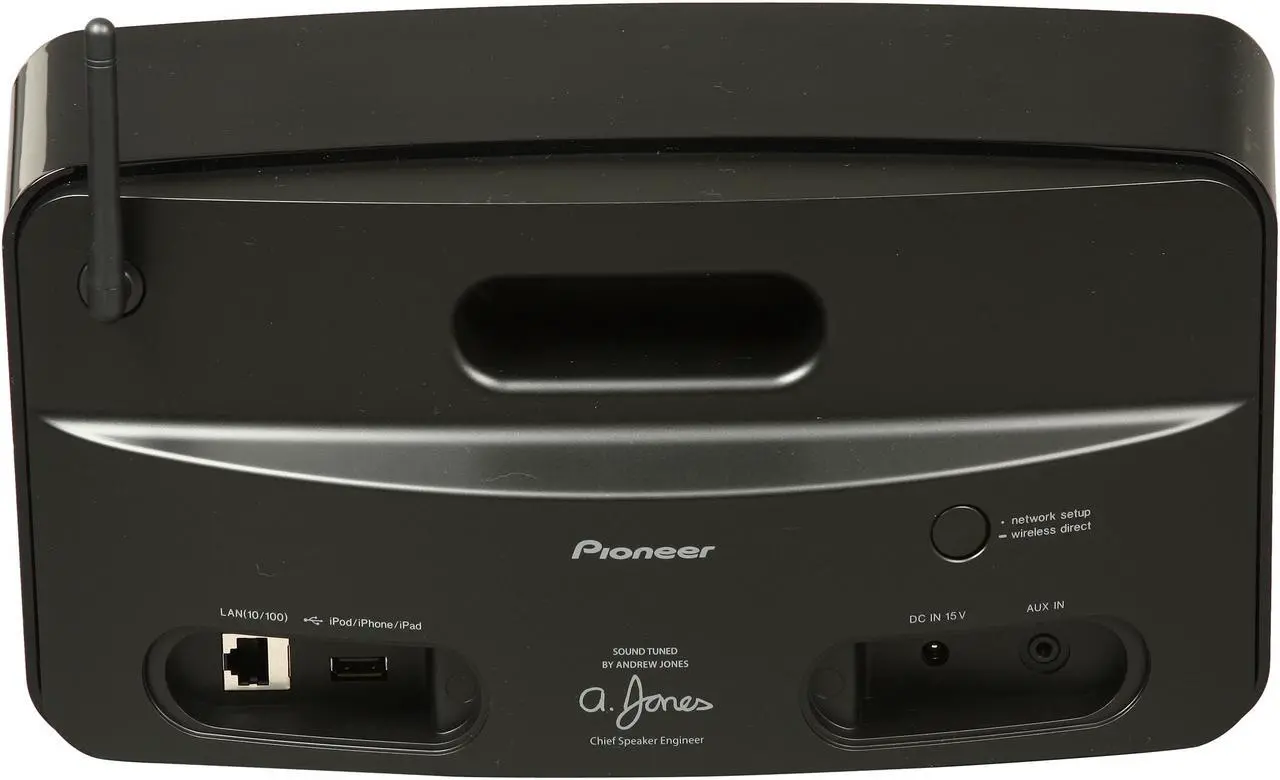 Alt view image 7 of 9 - Pioneer A1 Wi-Fi Speaker featuring AirPlay, DLNATM and Wireless Direct XW-SMA1-K