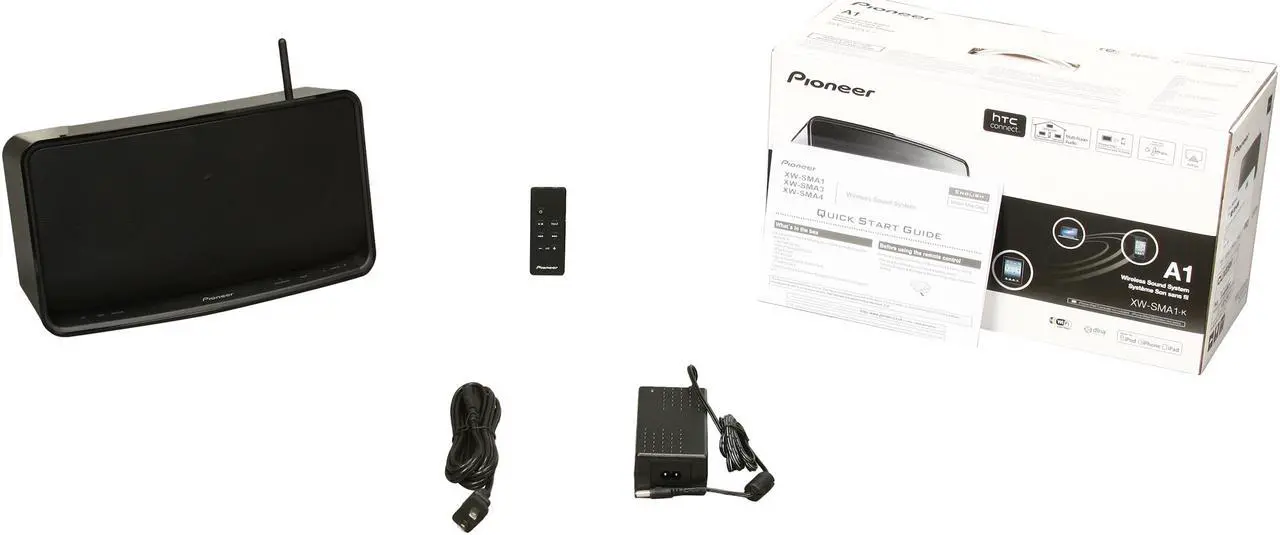 Alt view image 9 of 9 - Pioneer A1 Wi-Fi Speaker featuring AirPlay, DLNATM and Wireless Direct XW-SMA1-K