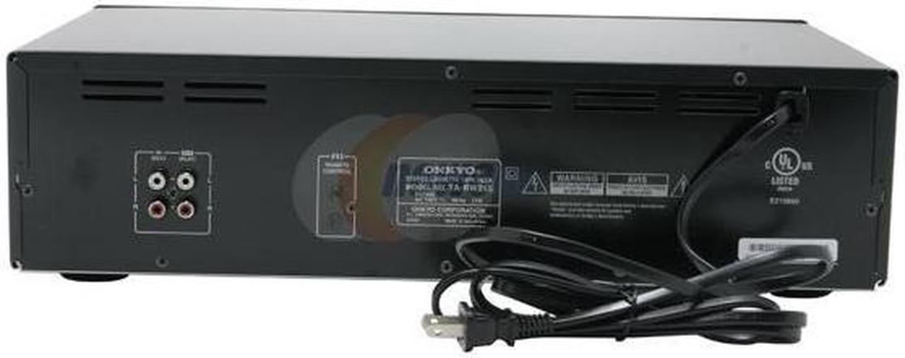 Alt view image 4 of 6 - ONKYO TA-RW255 Double Cassette Deck