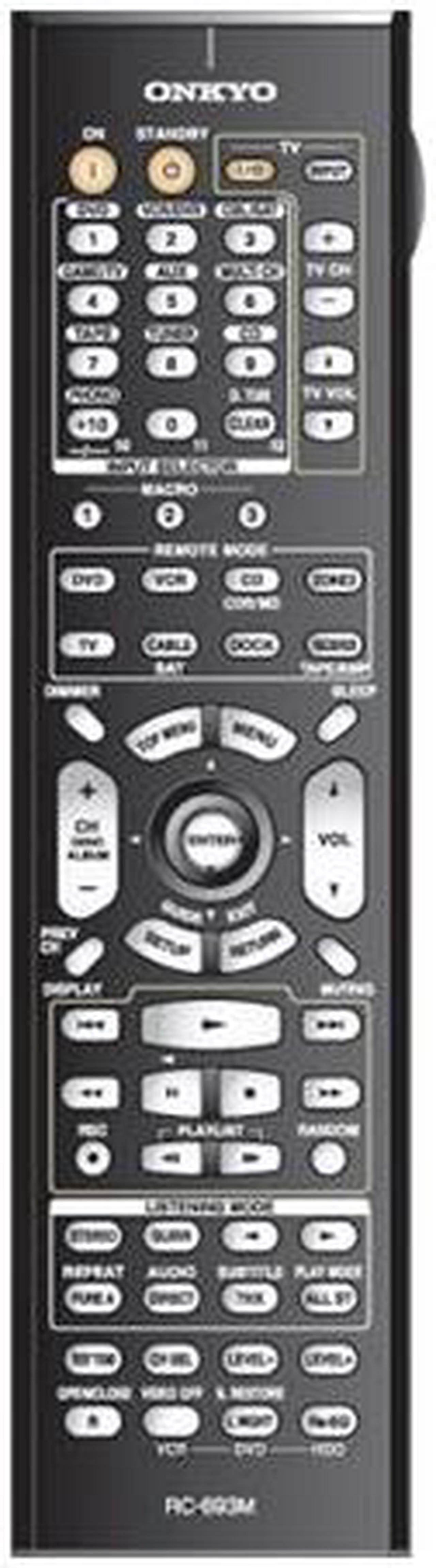 Alt view image 3 of 3 - ONKYO TX-SR705 7.1-Channel Black THX Select2 Certified HDMI v1.3a A/V Receiver