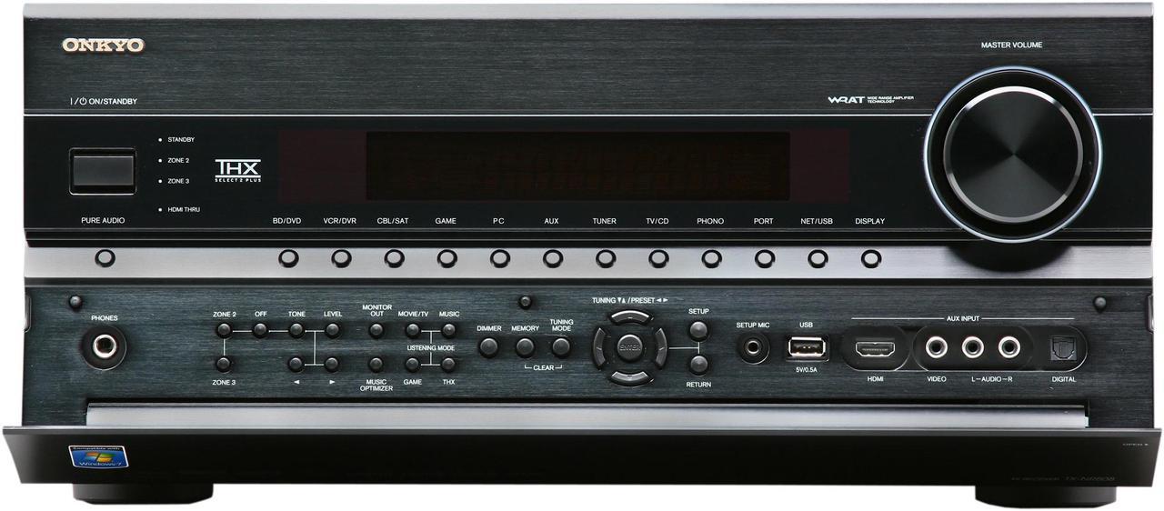 Alt view image 2 of 6 - ONKYO TX-NR808 7.2-Channel A/V Receiver