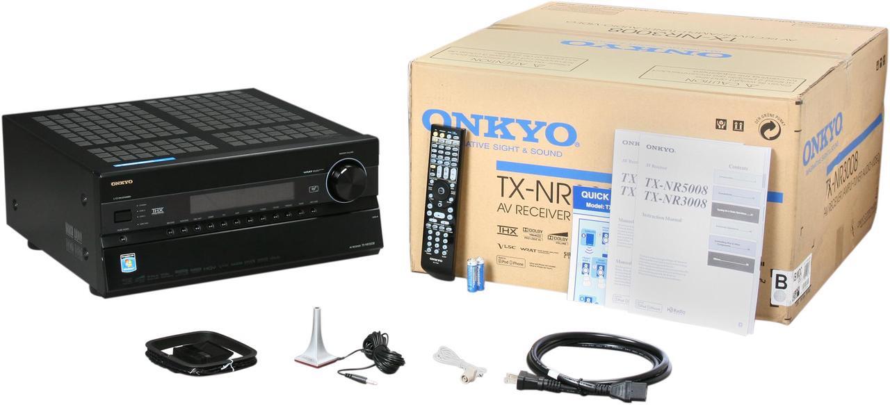 Alt view image 5 of 5 - ONKYO TX-NR3008 9.2-Channel Network Receiver