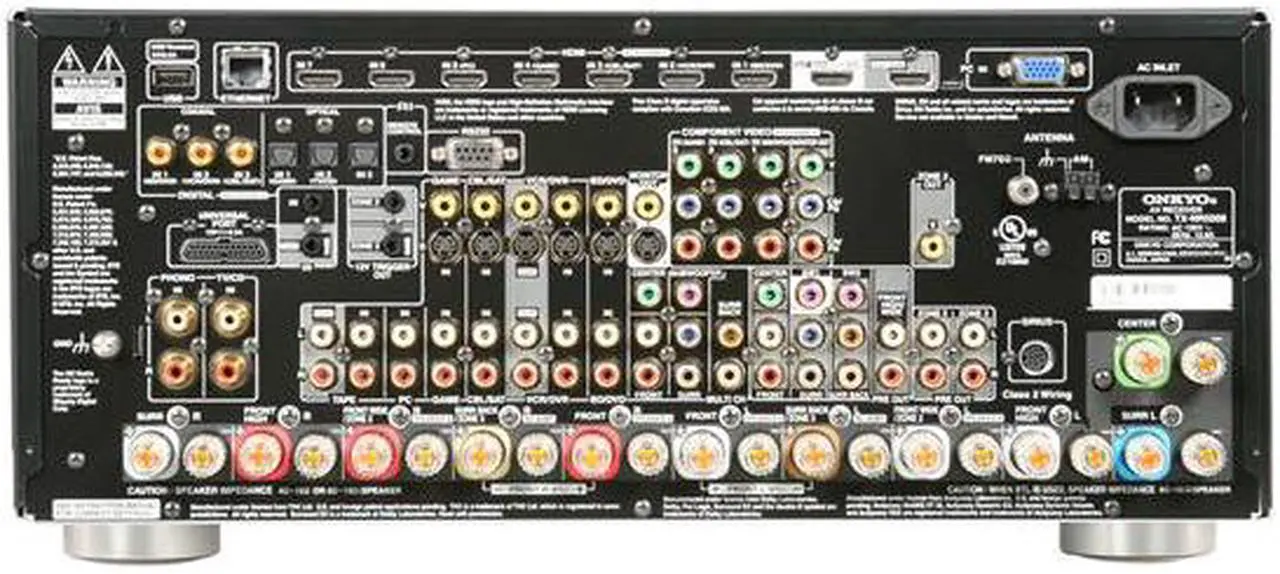 Alt view image 4 of 6 - ONKYO TX-NR5008 9.2-Channel Network Receiver