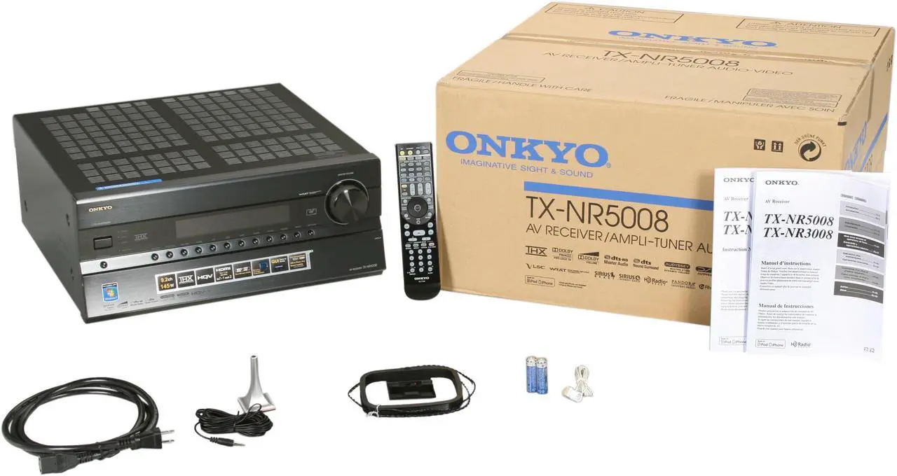 Alt view image 6 of 6 - ONKYO TX-NR5008 9.2-Channel Network Receiver