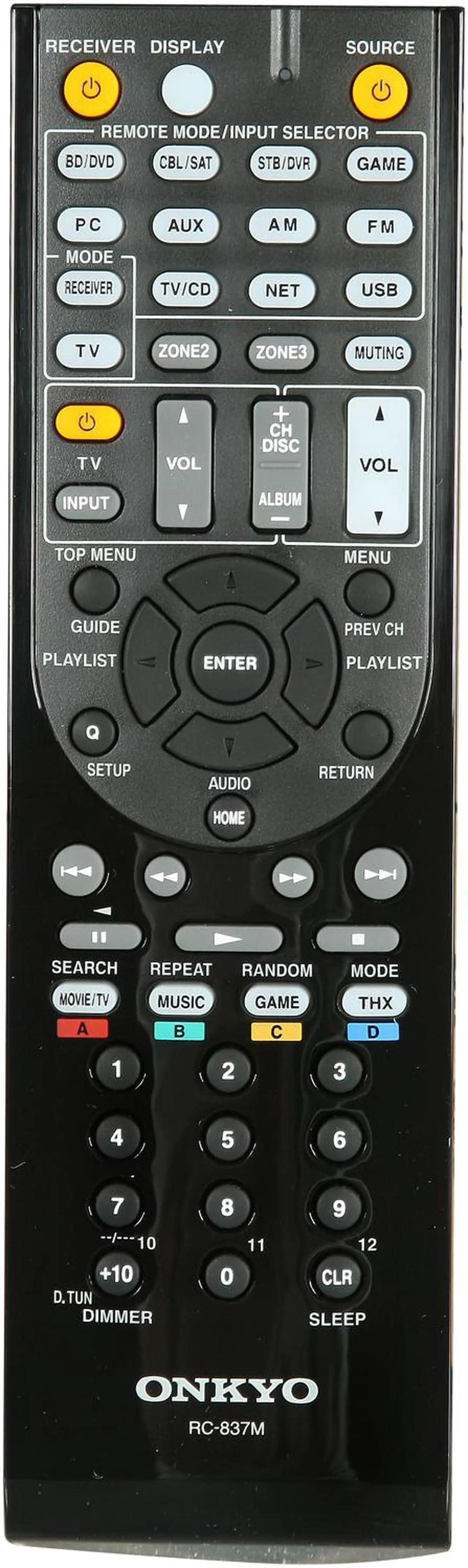 Alt view image 5 of 6 - ONKYO TX-NR616 7.2-Channel THX Certified Network A/V Receiver