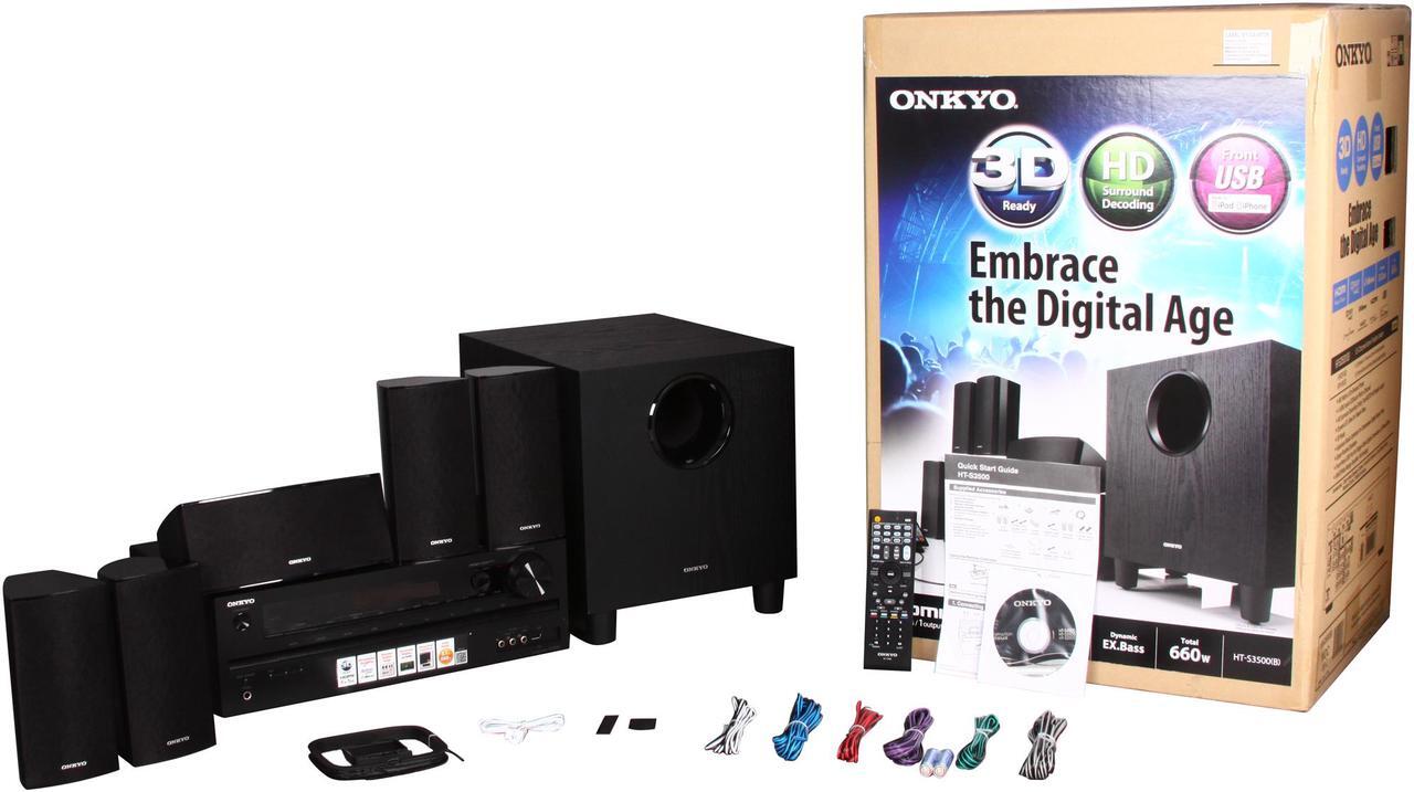 Alt view image 20 of 20 - ONKYO HT-S3500 5.1-Channel Home Theater System
