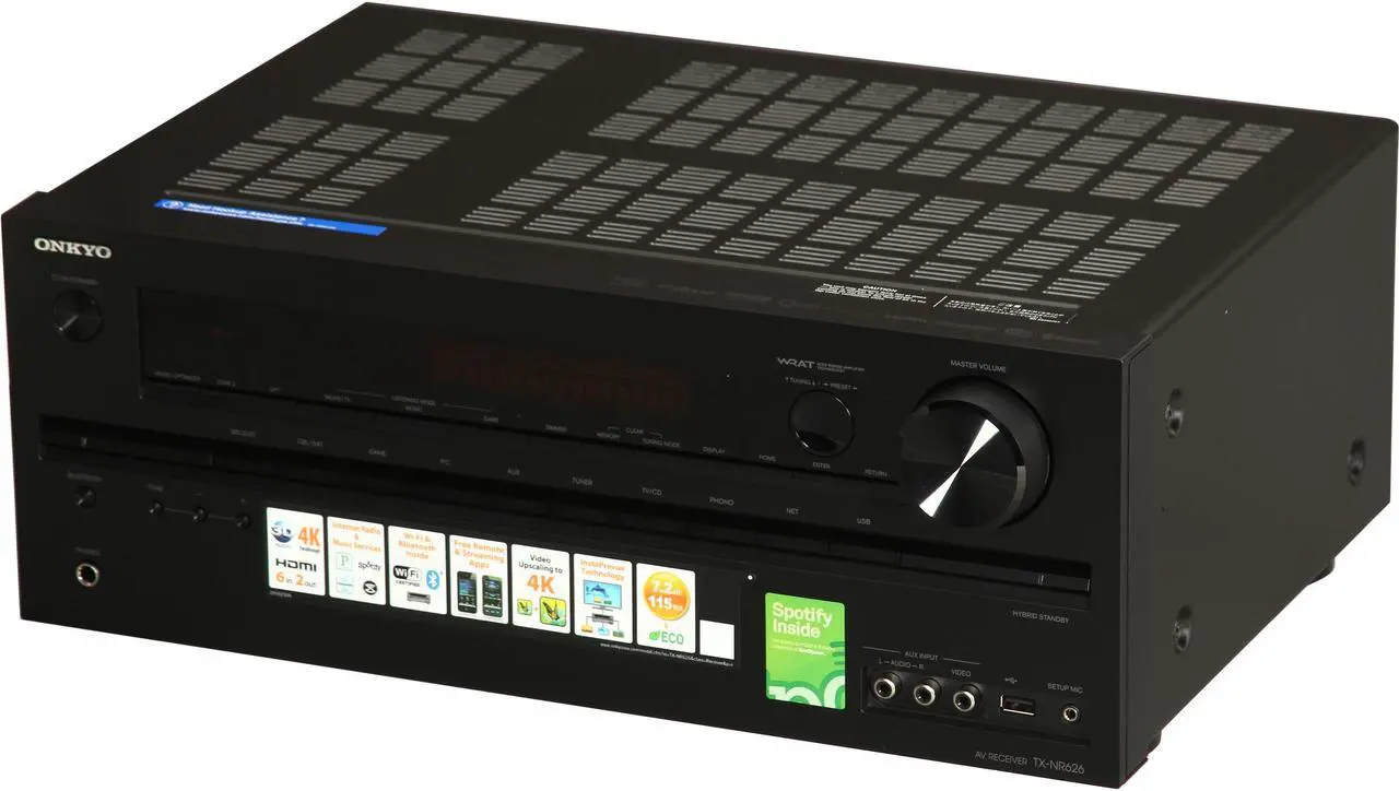 Main image of ONKYO TX-NR626 7.2-Channel Network A/V Receiver