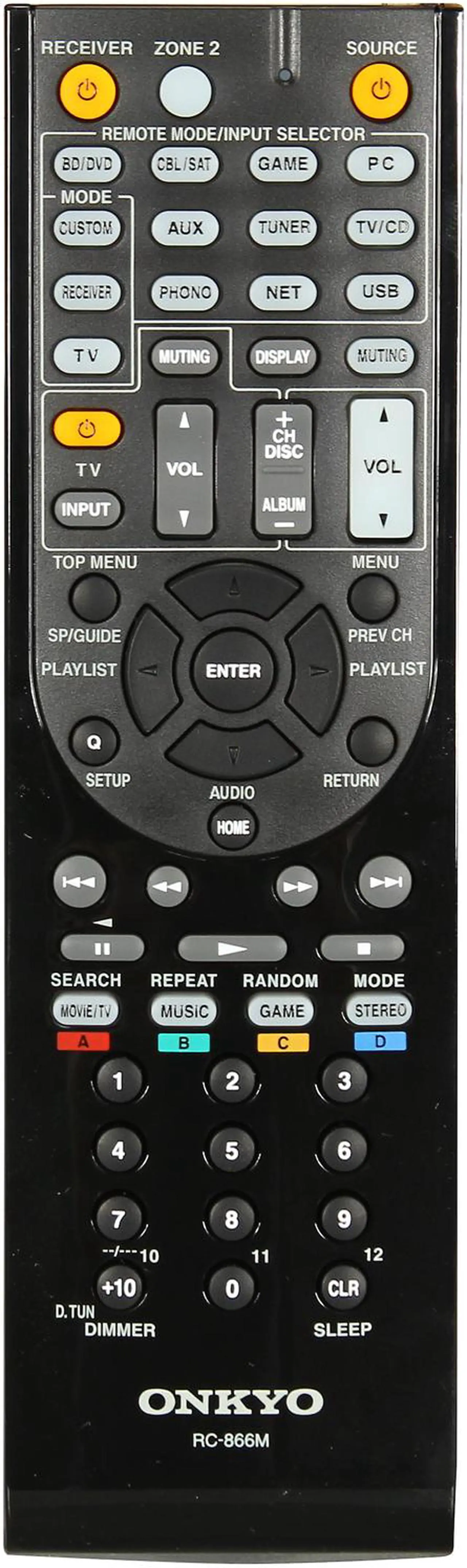 Alt view image 5 of 6 - ONKYO TX-NR626 7.2-Channel Network A/V Receiver
