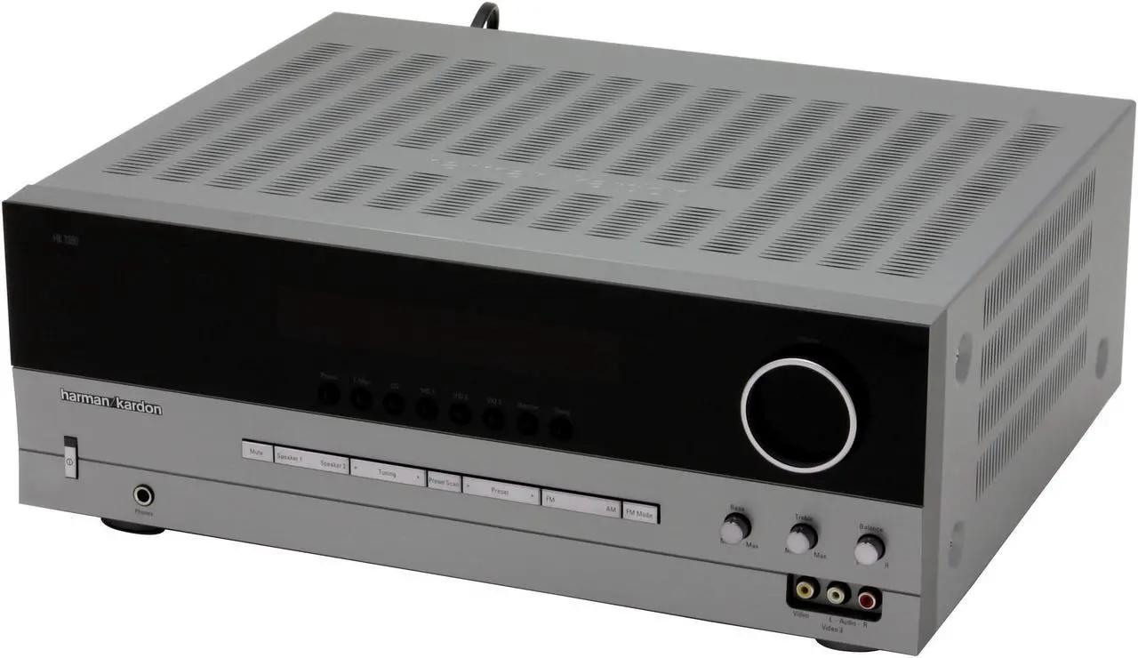 Alt view image 4 of 10 - Harman/Kardon HK 3380 Stereo 2 x 80 Watts Stereo Receiver