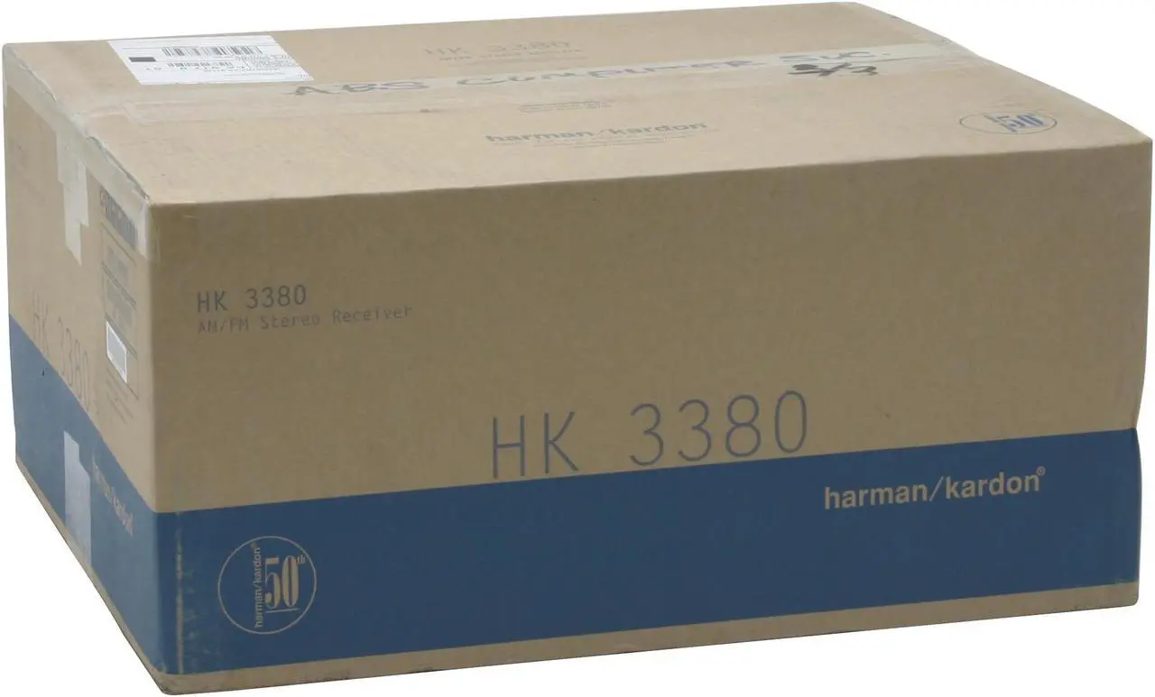 Alt view image 10 of 10 - Harman/Kardon HK 3380 Stereo 2 x 80 Watts Stereo Receiver
