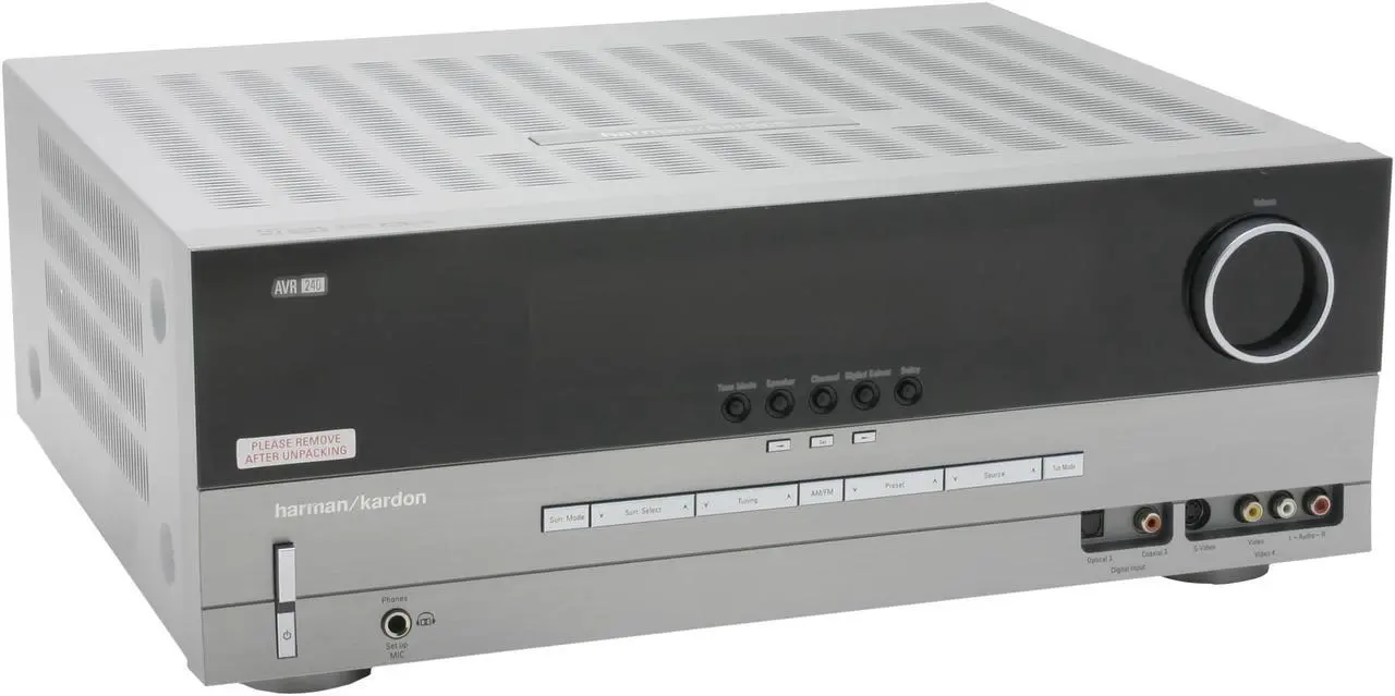 Main image of Harman/Kardon AVR240 7.1-Channel 7 x 50W  7.1 Channel Surround Sound Receiver