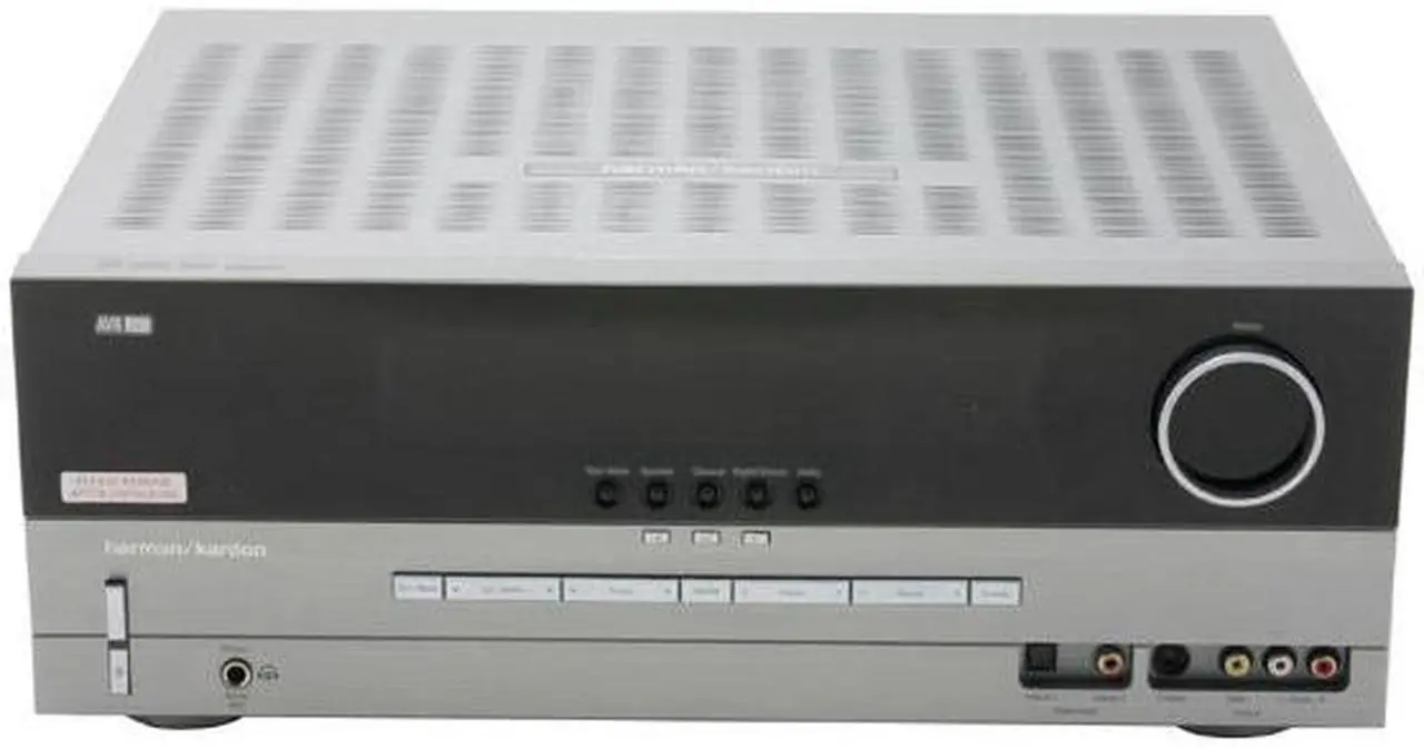 Alt view image 3 of 10 - Harman/Kardon AVR240 7.1-Channel 7 x 50W  7.1 Channel Surround Sound Receiver