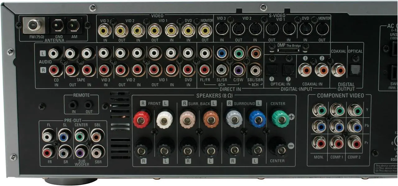 Alt view image 7 of 10 - Harman/Kardon AVR240 7.1-Channel 7 x 50W  7.1 Channel Surround Sound Receiver