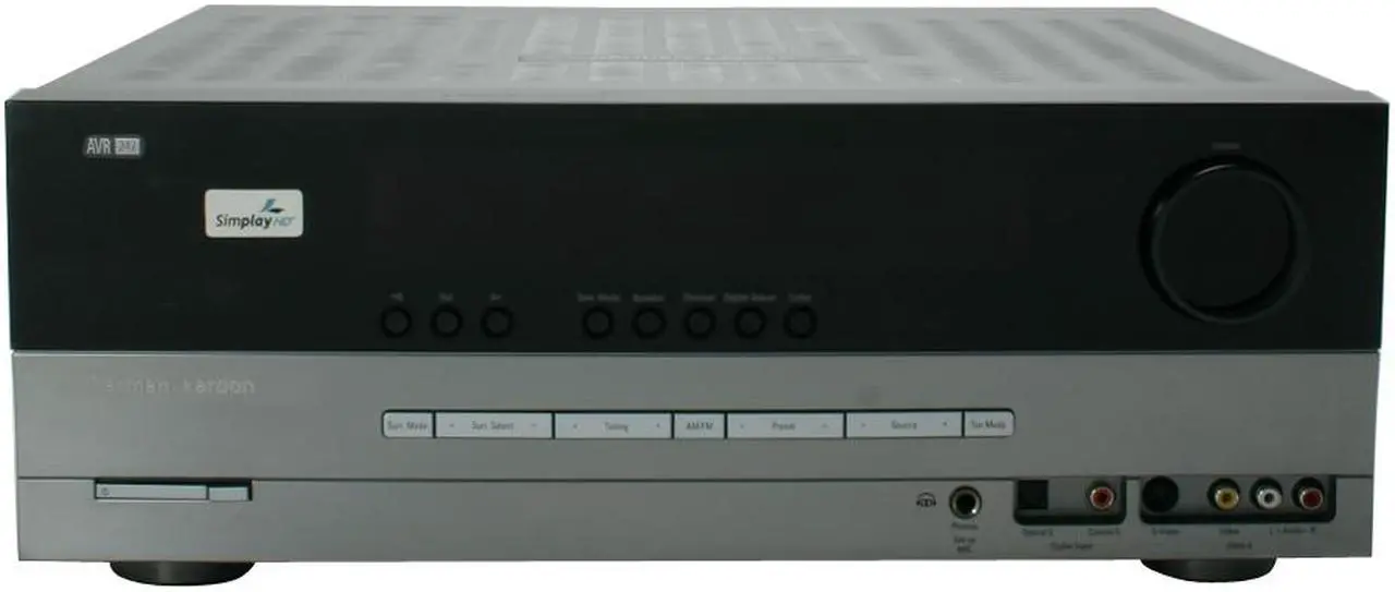 Alt view image 2 of 16 - Harman/Kardon AVR 247 7.1-Channel A/V Receiver with HDMI Switching