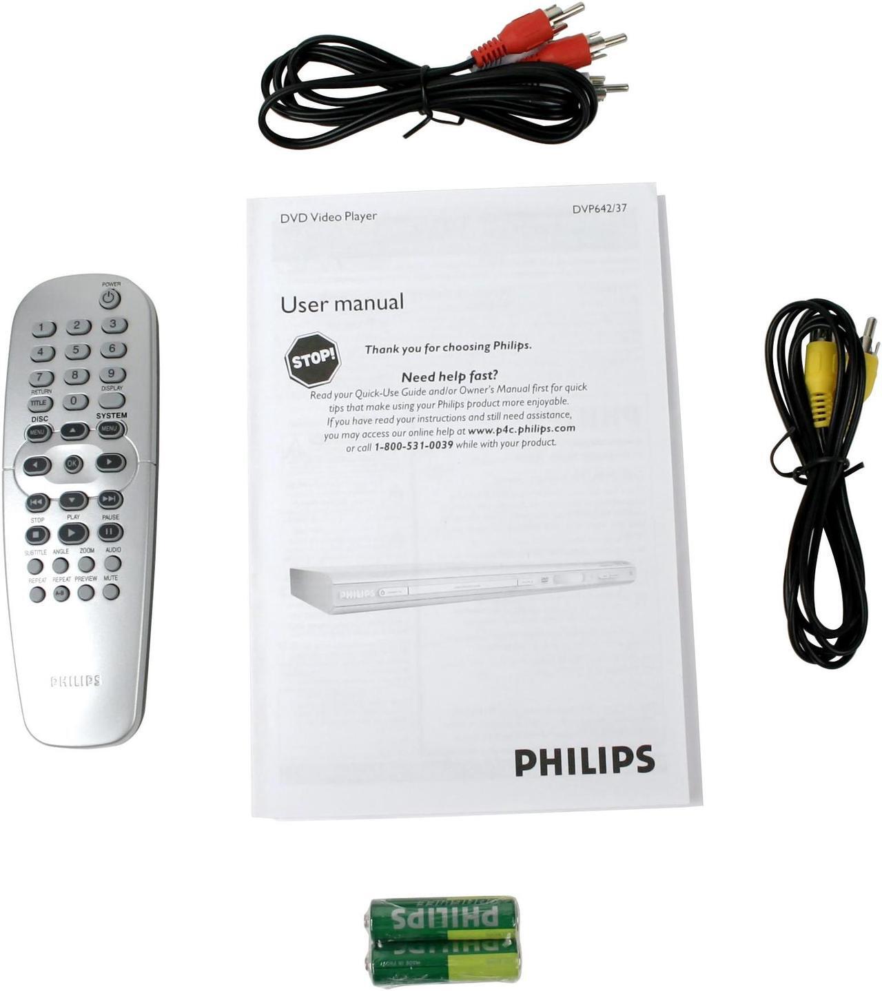 Alt view image 4 of 6 - Philips DVD Player DVP642