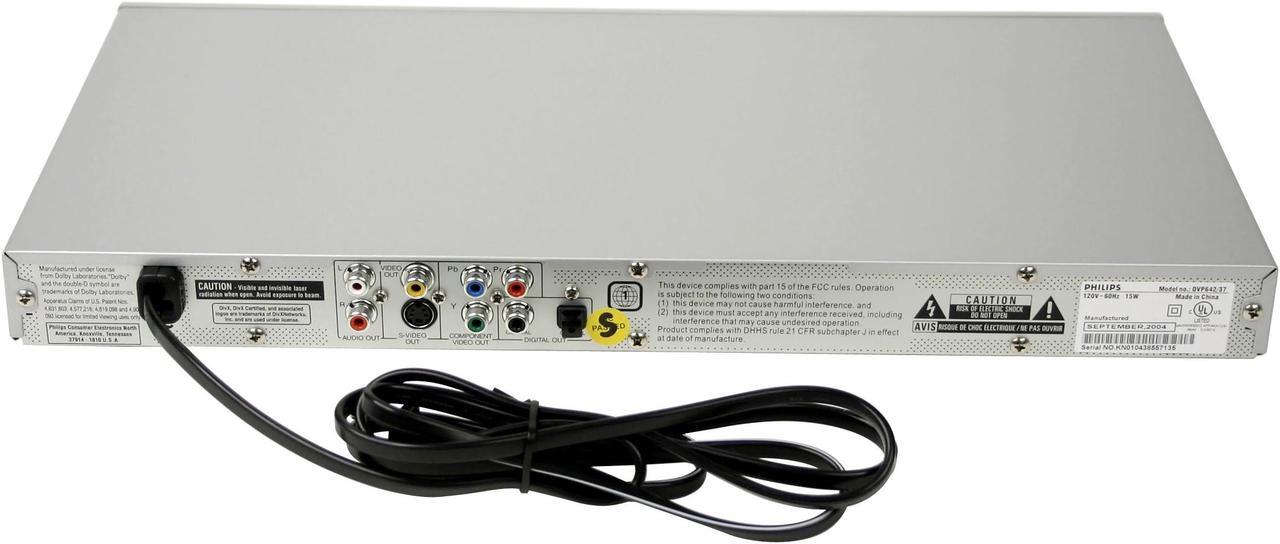 Alt view image 5 of 6 - Philips DVD Player DVP642