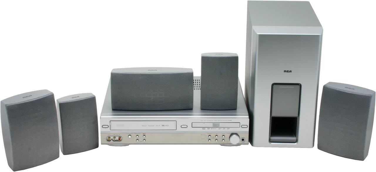 Main image of RCA RTD300 300W 5.1CH DVD/VCR Home Theater System