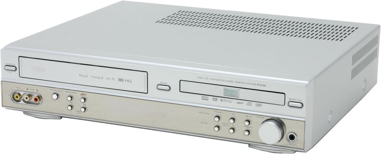 Alt view image 4 of 9 - RCA RTD300 300W 5.1CH DVD/VCR Home Theater System
