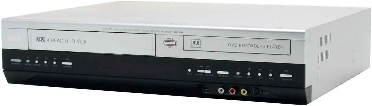Alt view image 2 of 10 - RCA DVD Recorder & VCR Combo DRC8310N