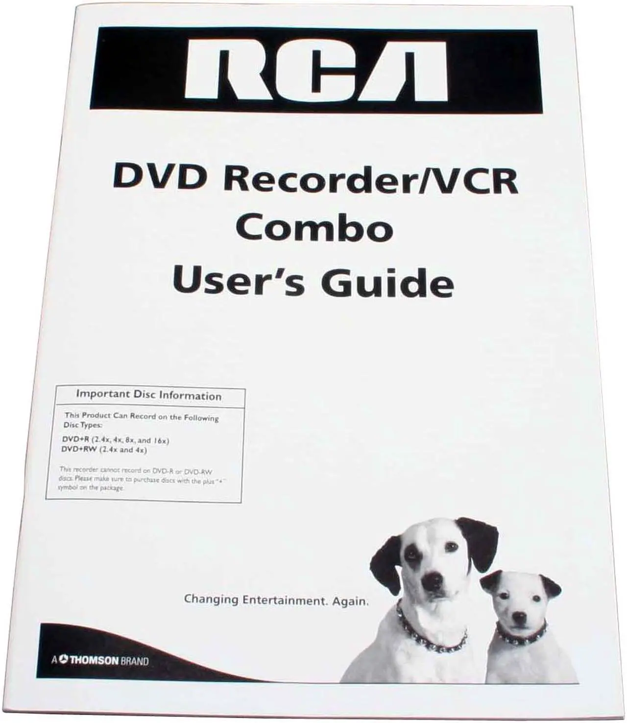 Alt view image 9 of 10 - RCA DVD Recorder & VCR Combo DRC8310N