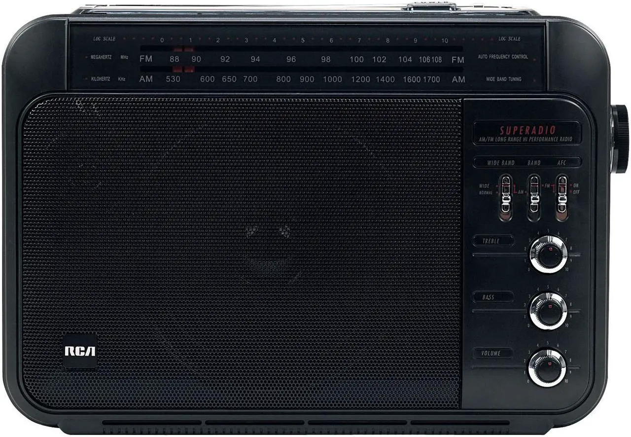 RCA Portable AM / FM Radio Tuner RP7887 - Newegg.com