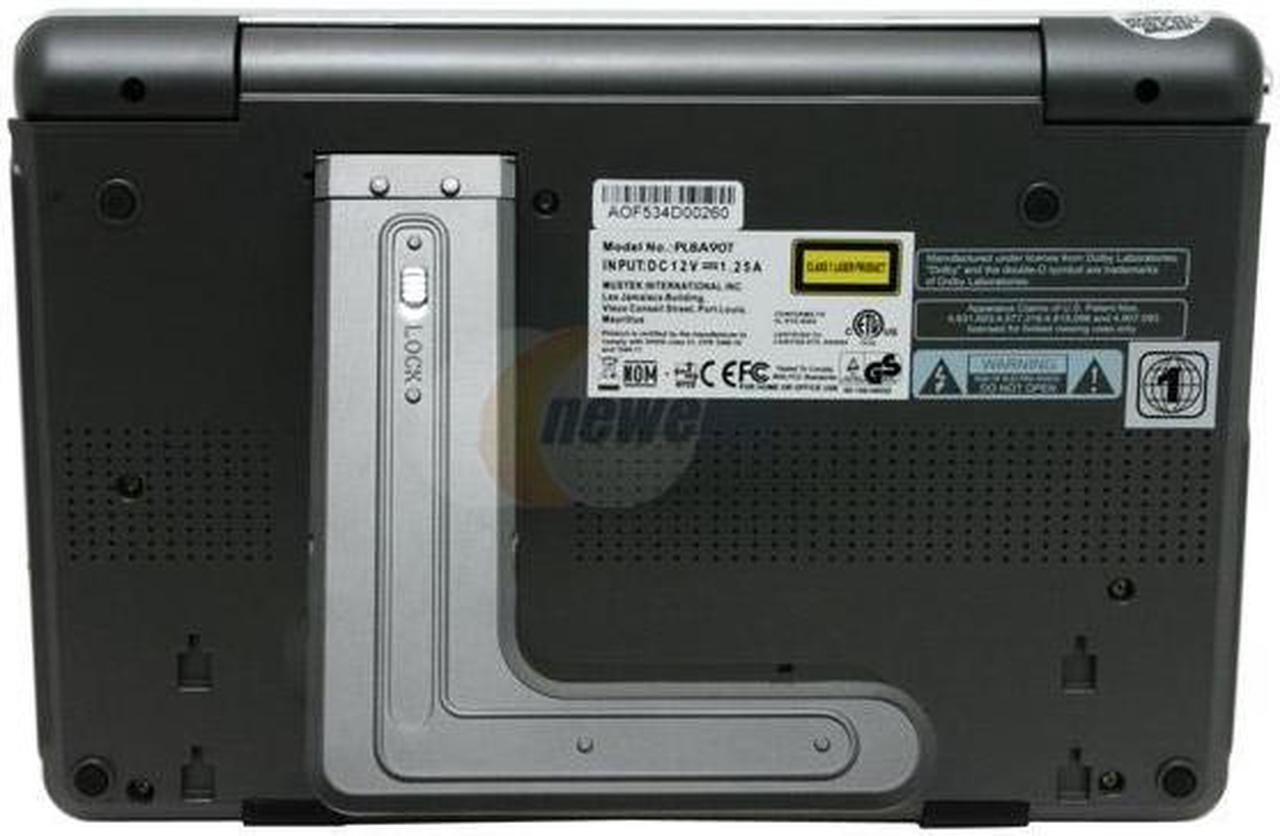 Alt view image 4 of 17 - Mustek PL8A90T Portable DVD Player with Bulit-in TV Tuner