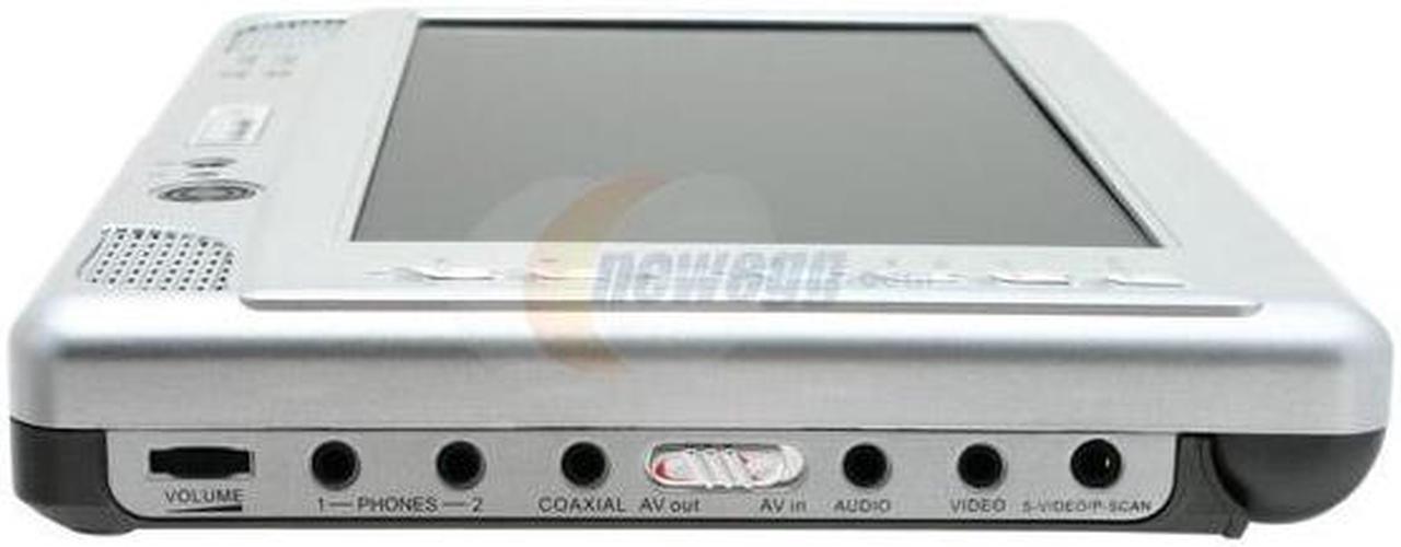 Alt view image 7 of 17 - Mustek PL8A90T Portable DVD Player with Bulit-in TV Tuner