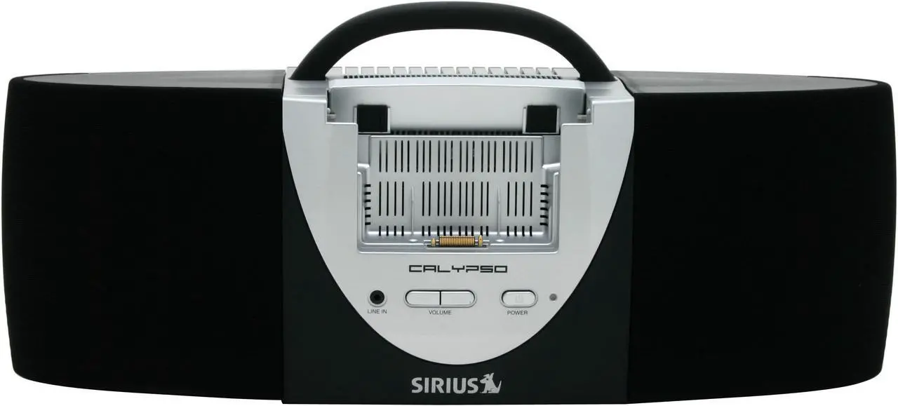 Alt view image 2 of 7 - Clarion SIRIUS CALYPSO BoomBox