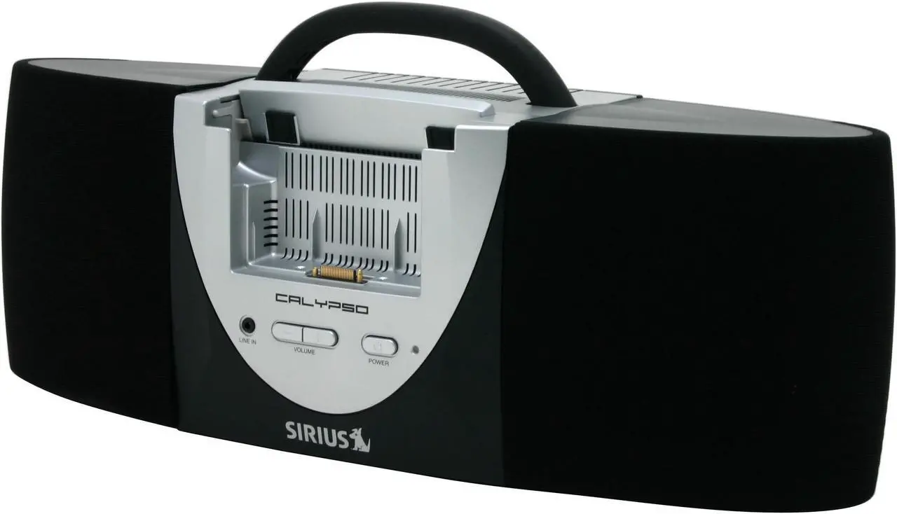 Alt view image 3 of 7 - Clarion SIRIUS CALYPSO BoomBox