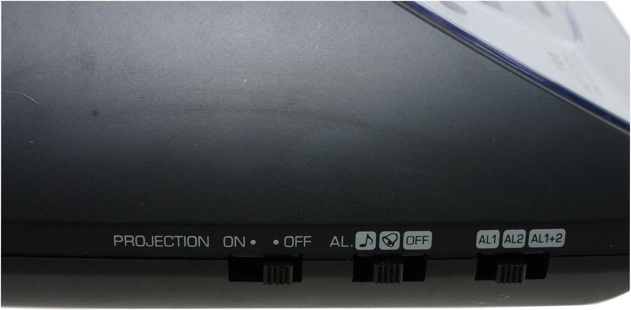 Alt view image 7 of 12 - jWIN JL-708 Self Setting Atomic Alarm Projection Clock w/ Blue Backlight LCD