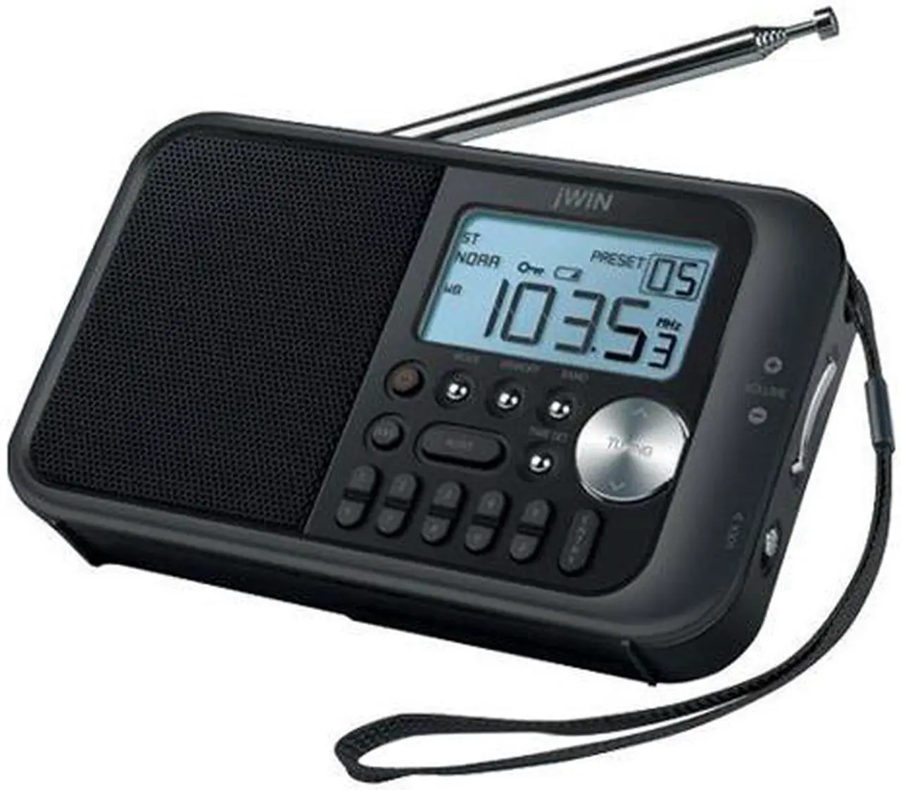 Jwin Portable AM/FM Weather band Radio JXM122 - Newegg.com