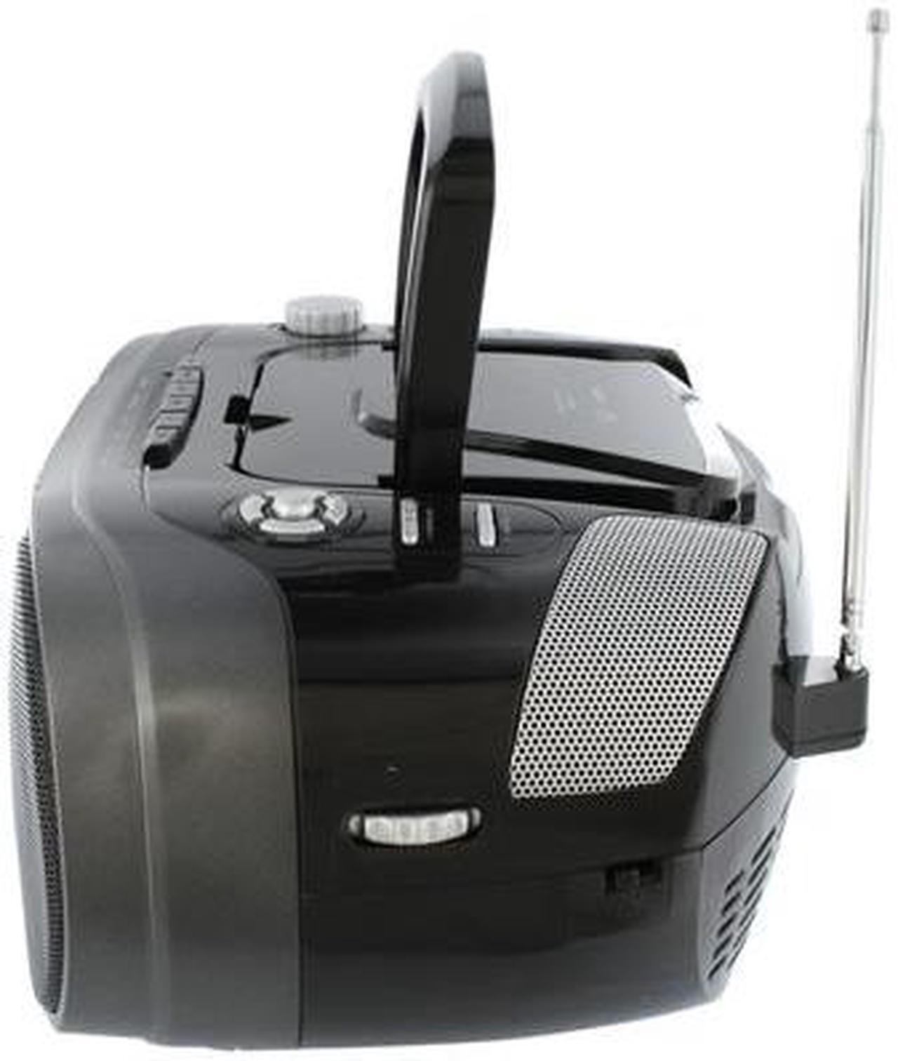 Alt view image 2 of 10 - jWIN Portable MP3 CD/CD w/Cassette & Radio JX-CD483