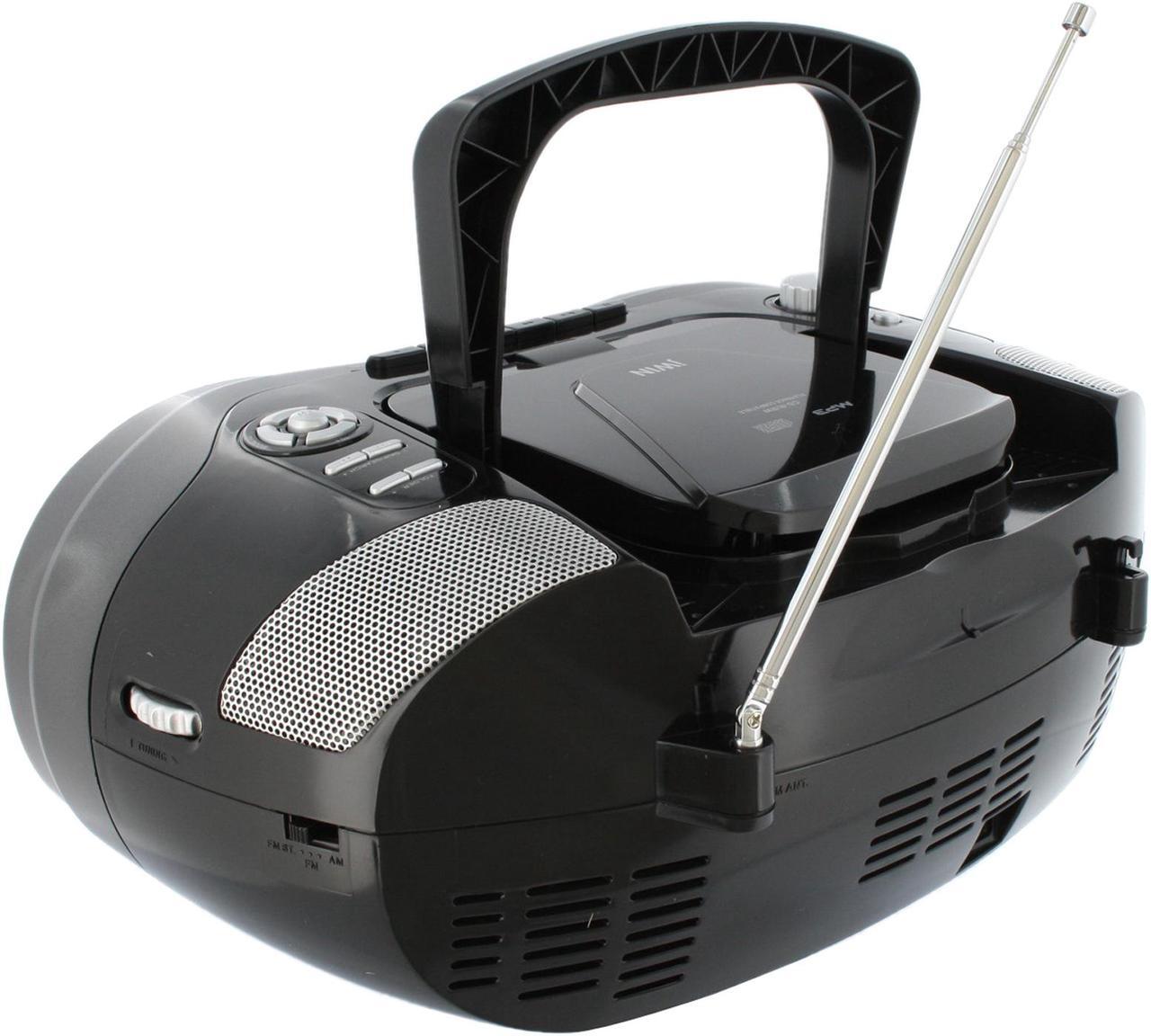 Alt view image 3 of 10 - jWIN Portable MP3 CD/CD w/Cassette & Radio JX-CD483
