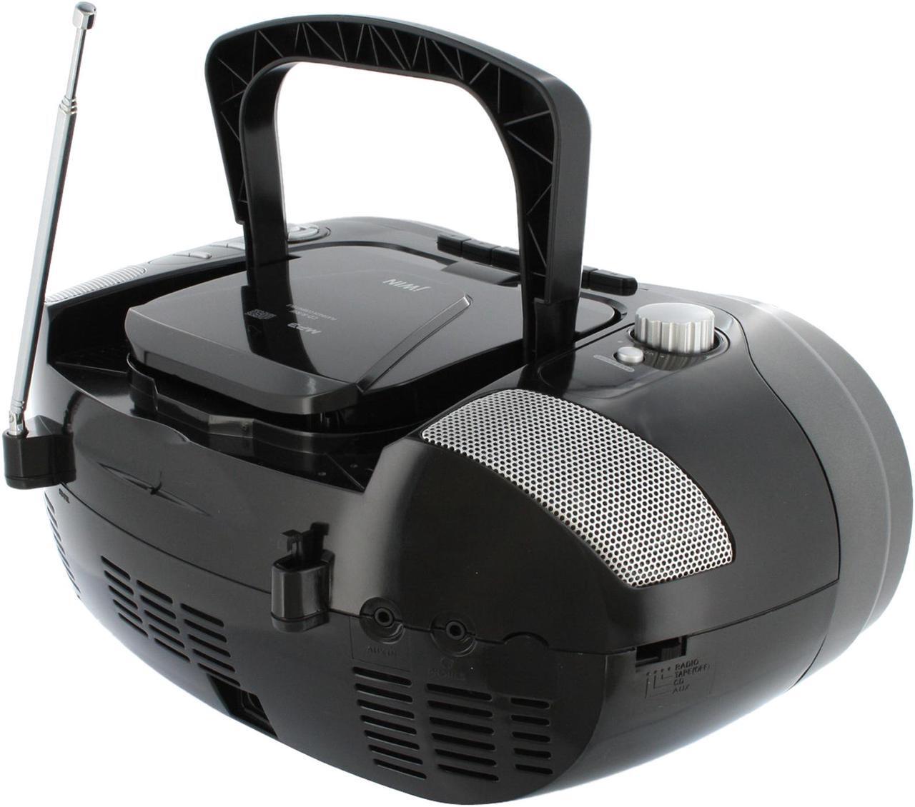 Alt view image 5 of 10 - jWIN Portable MP3 CD/CD w/Cassette & Radio JX-CD483