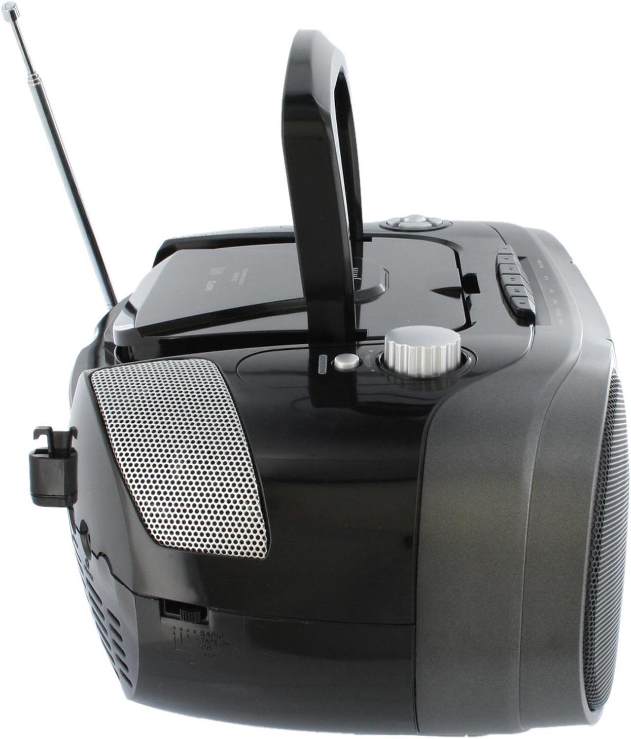 Alt view image 6 of 10 - jWIN Portable MP3 CD/CD w/Cassette & Radio JX-CD483