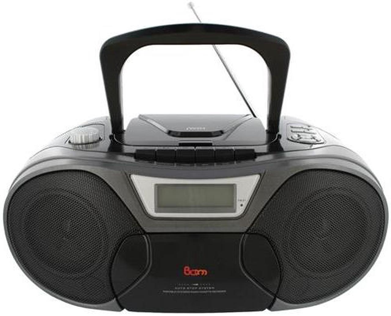 Alt view image 8 of 10 - jWIN Portable MP3 CD/CD w/Cassette & Radio JX-CD483