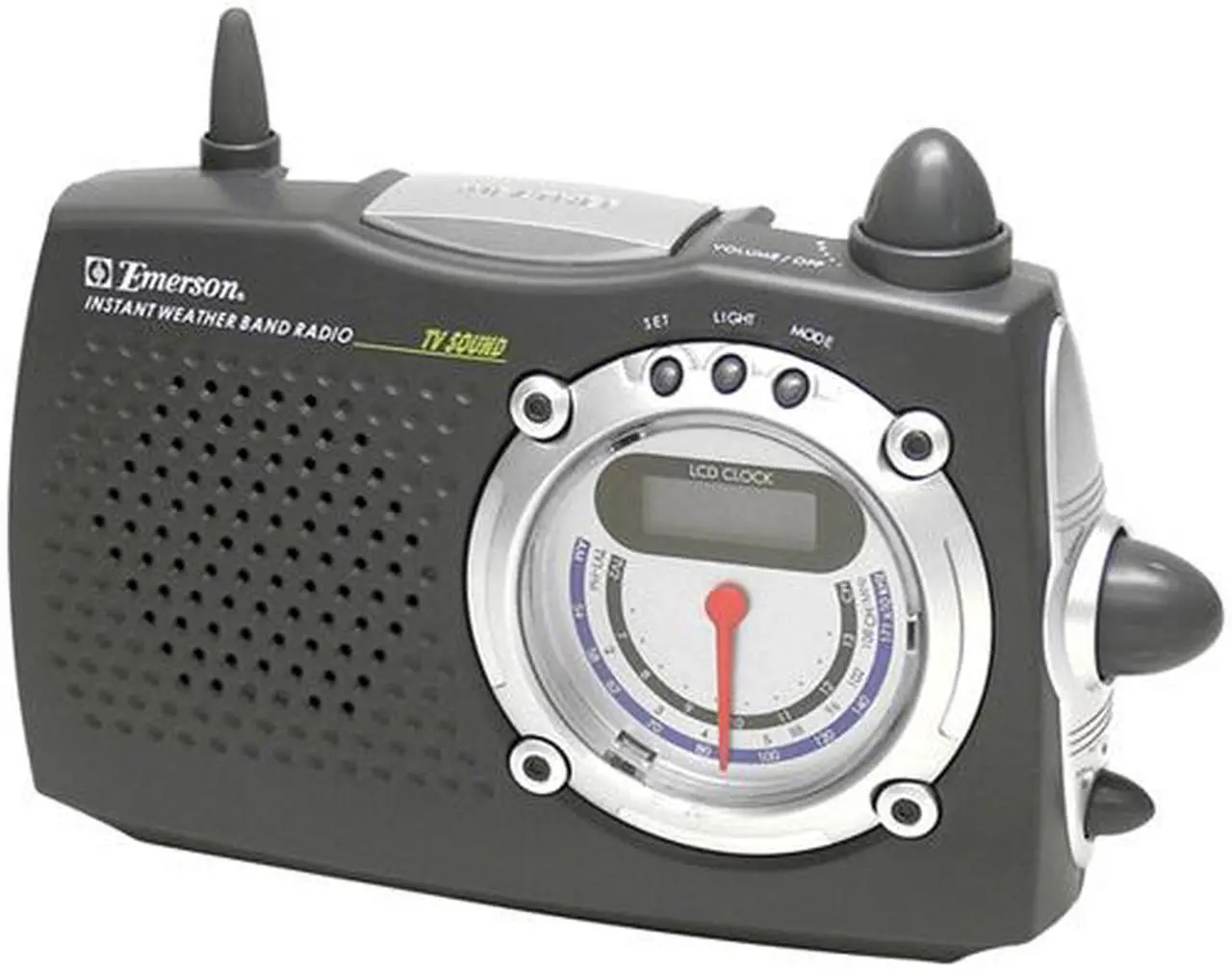 Open Box: EMERSON RP6249 AM/FM/TV Portable Radio with Instant Weather ...