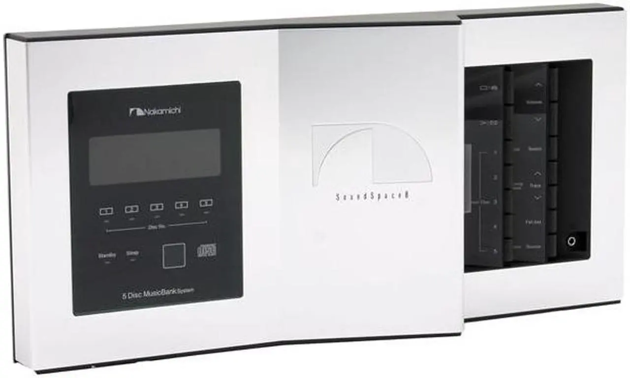 Main image of NAKAMICHI DVD/CD/MP3 5-Disc Changer Shelf System SoundSpace 8
