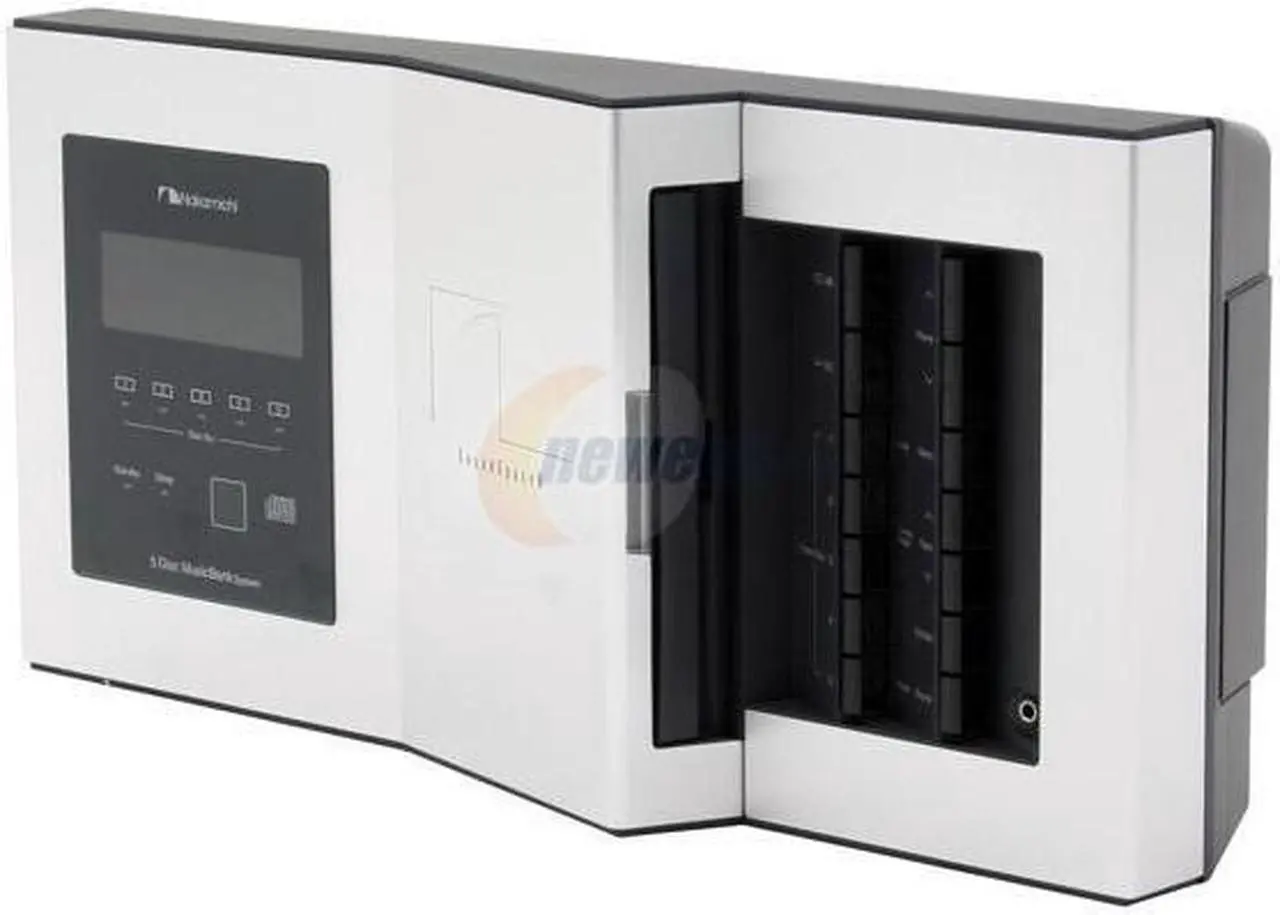 Alt view image 3 of 16 - NAKAMICHI DVD/CD/MP3 5-Disc Changer Shelf System SoundSpace 8