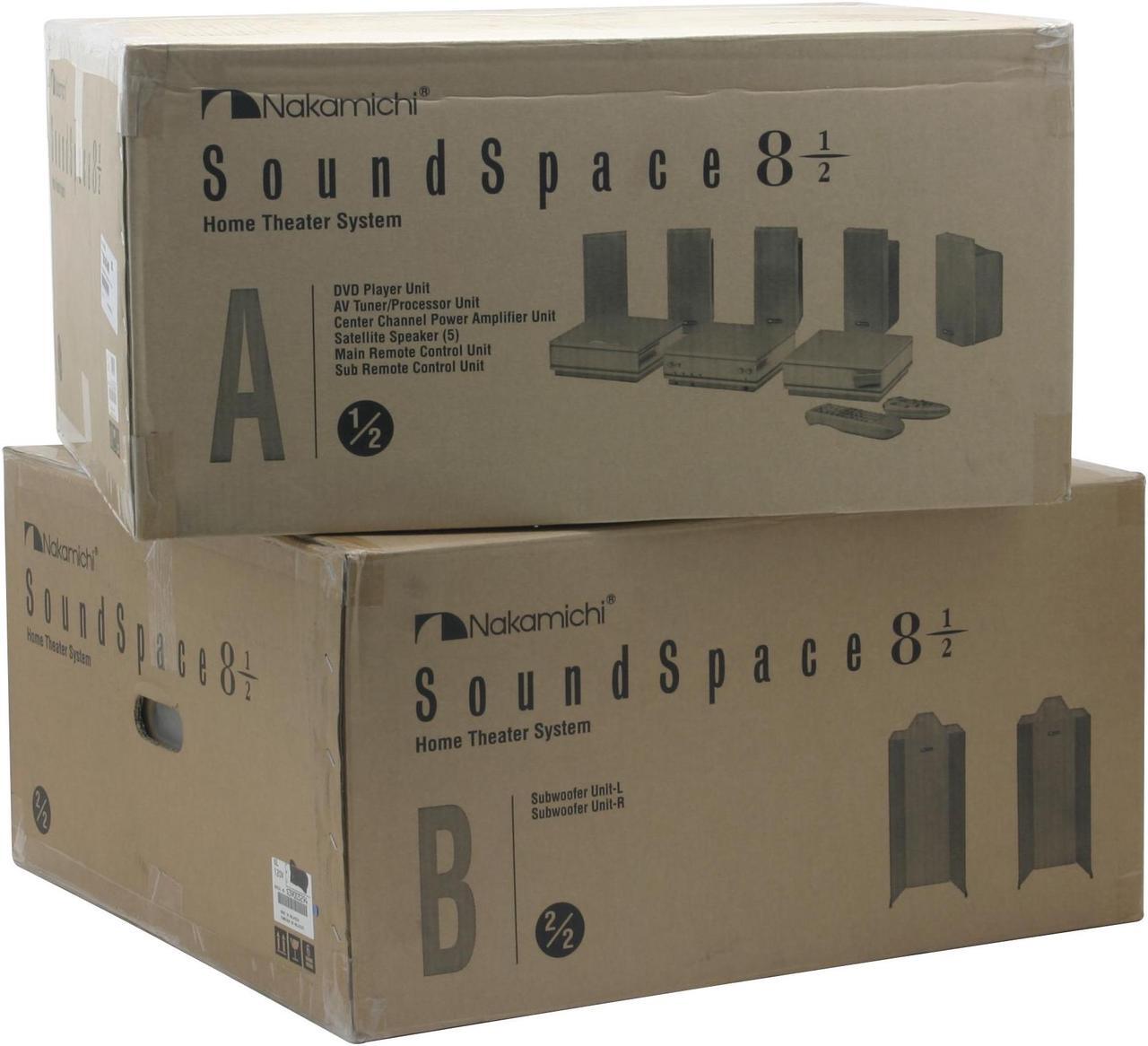 Alt view image 12 of 12 - Nakamichi SoundSpace8.5 Home Theater System w/ Dual Subwoofers