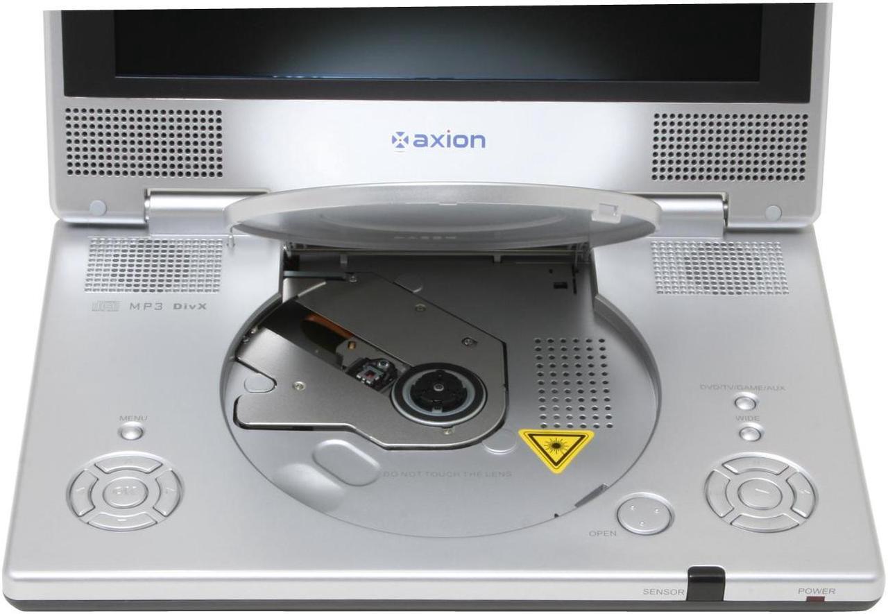 Alt view image 6 of 16 - Axion AXN6090 Ultra-Slim Portable DVD Player with Axi-port