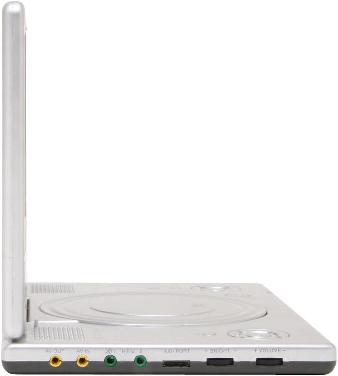 Alt view image 7 of 16 - Axion AXN6090 Ultra-Slim Portable DVD Player with Axi-port