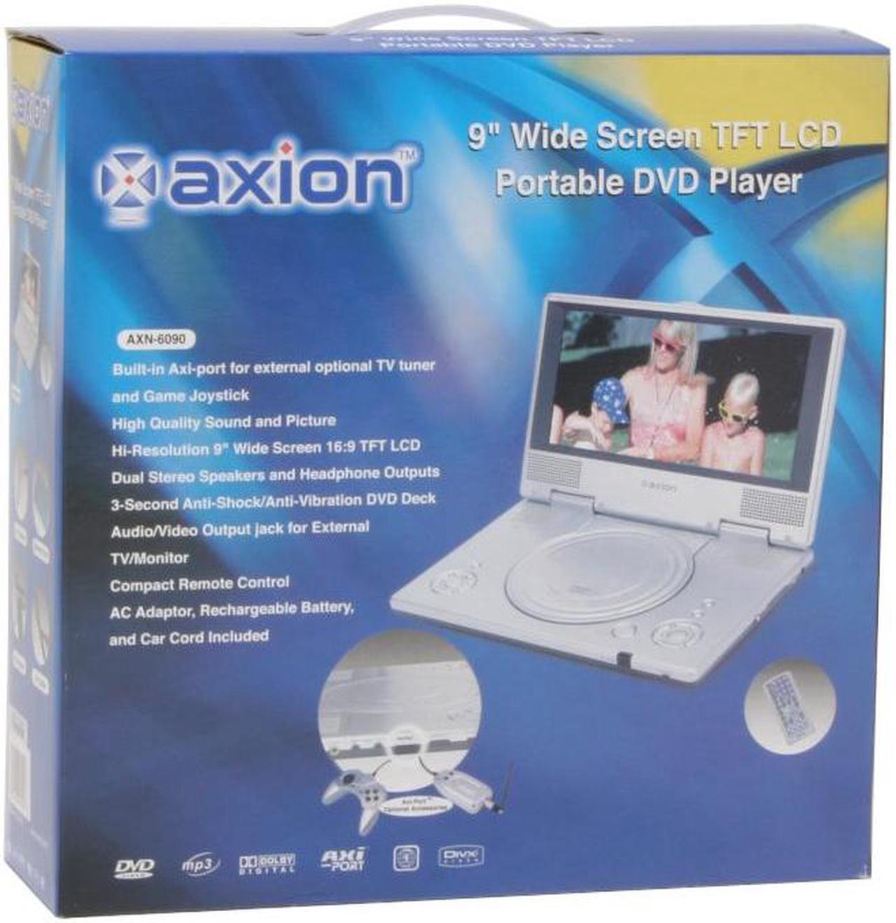 Alt view image 15 of 16 - Axion AXN6090 Ultra-Slim Portable DVD Player with Axi-port