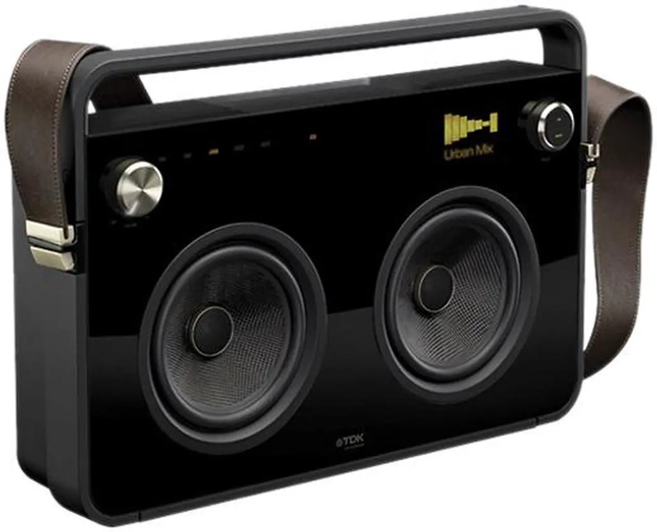 Alt view image 4 of 4 - TDK TP6802BLK 2 Speaker Boombox